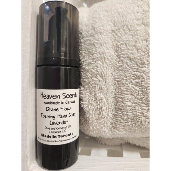 Foaming Hand Soap 60ml Choose Between Lavender or Patchouli All Natural - Picture 8 of 10